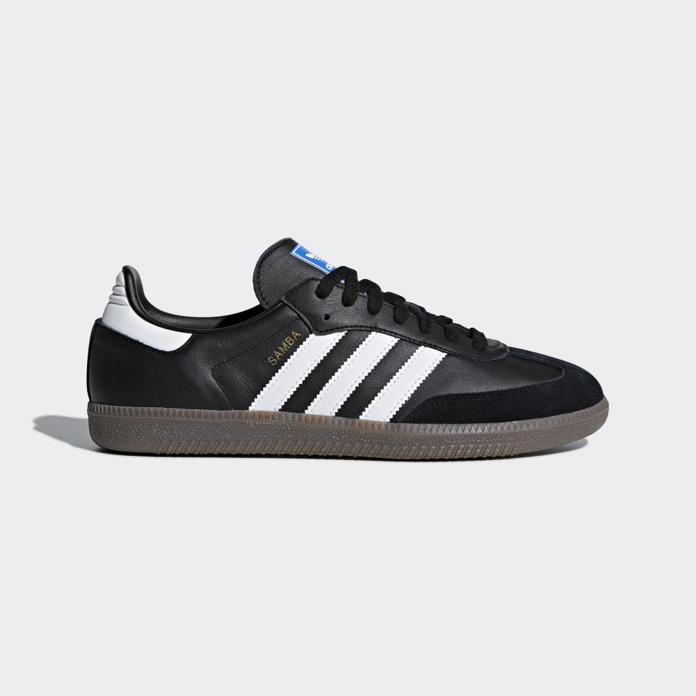 Adidas Men's Samba OG Originals Shoes Black/White Ireland B75807